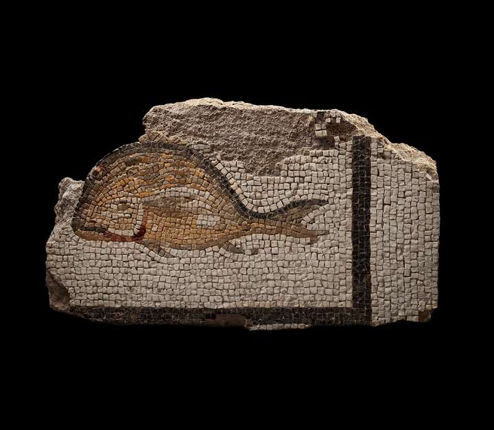 Mosaic Fragment of a Fish